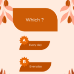 every day と everyday の違い